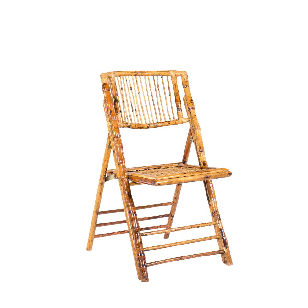 Chair Bamboo Folding Sq 0 
